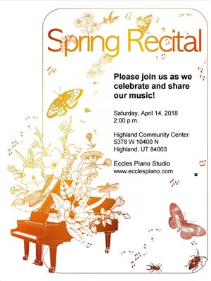 2018 Spring Recital!