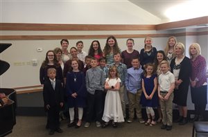 2017 Spring Recital, Highland Community Center (7 students had to leave before pictures!)