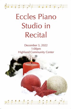 2022 Christmas Recitals